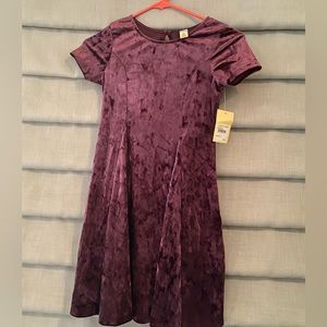 Harper Cannon crushed velvet dress